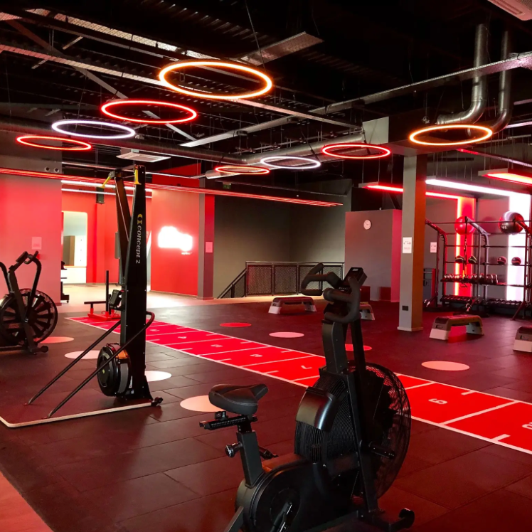 LEDSnaps Bespoke lighting at Snap Fitness Fareham