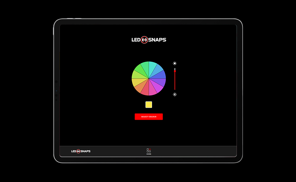 LED Snaps - Tablet Control