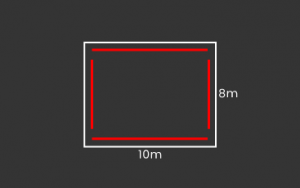 Perimeter Wash Room B (10m x 8m)